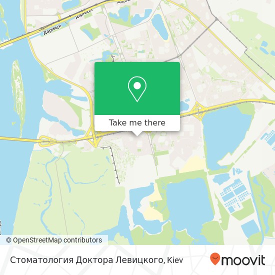 Стоматология Доктора Левицкого map