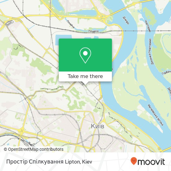 Простір Спілкування Lipton map