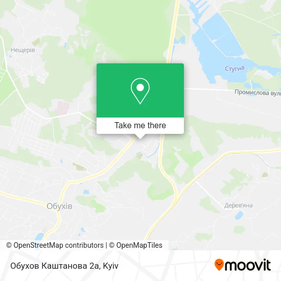 Карта Обухов Каштанова 2а
