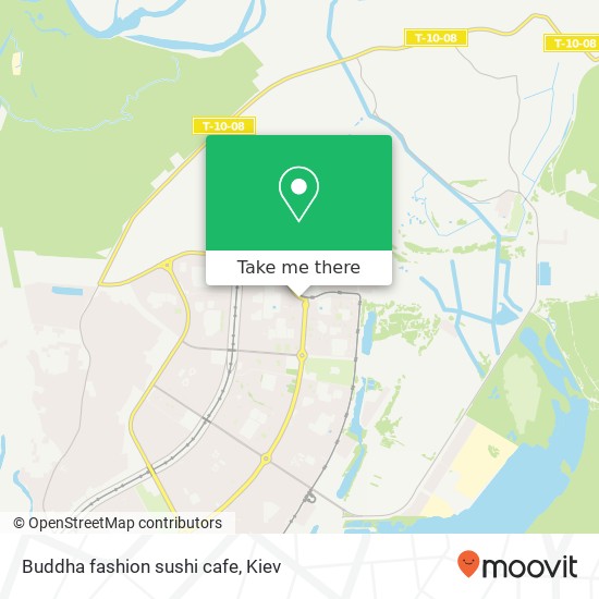 Buddha fashion sushi cafe map