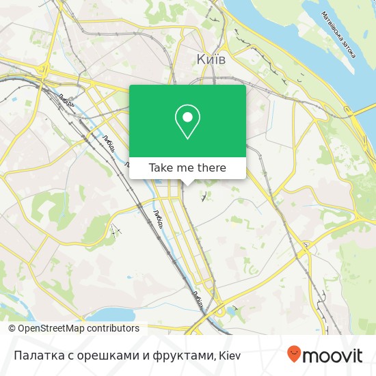 Палатка с орешками и фруктами map