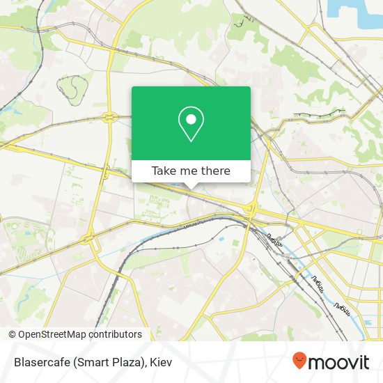 Карта Blasercafe (Smart Plaza)