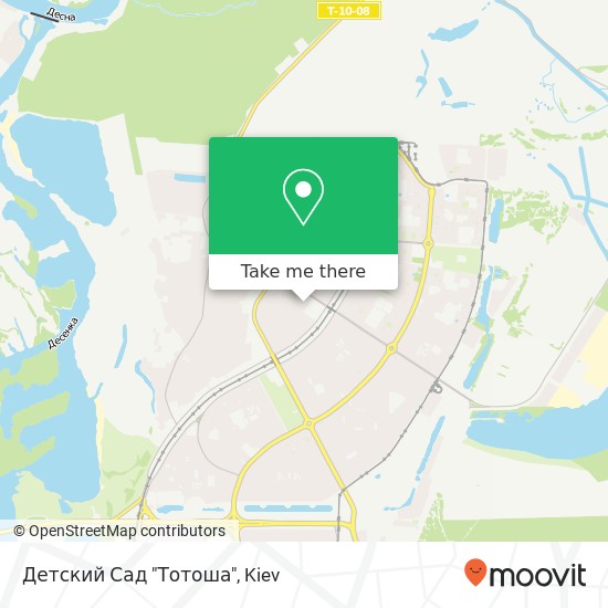 Детский Сад "Тотоша" map