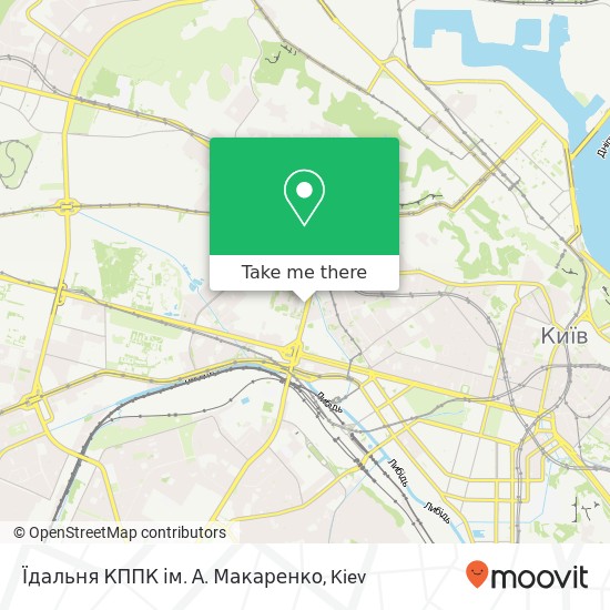 Їдальня КППК ім. А. Макаренко map