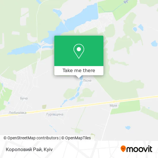 Карта Короповий Рай