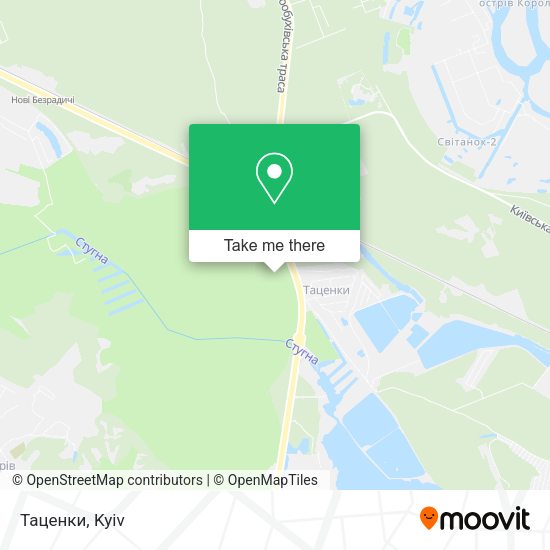 Карта Таценки