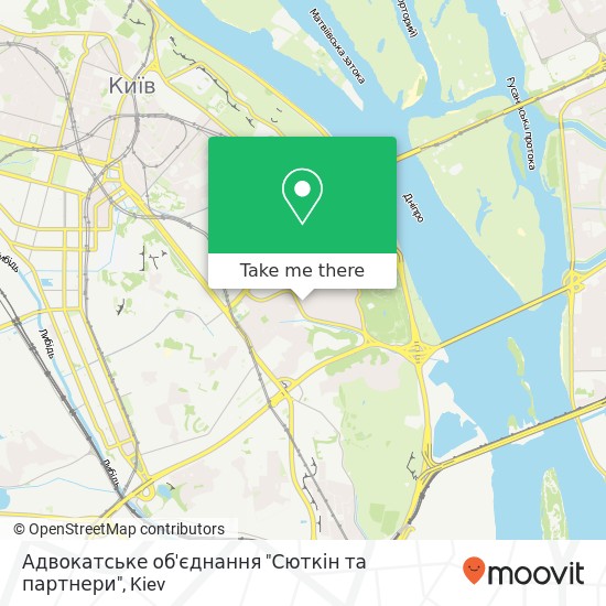 Адвокатське об'єднання "Сюткін та партнери" map