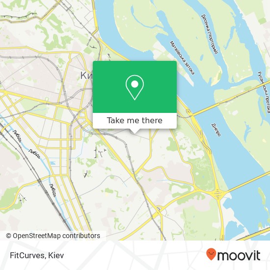 FitCurves map