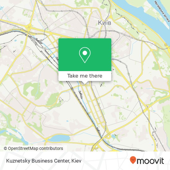 Kuznetsky Business Center map