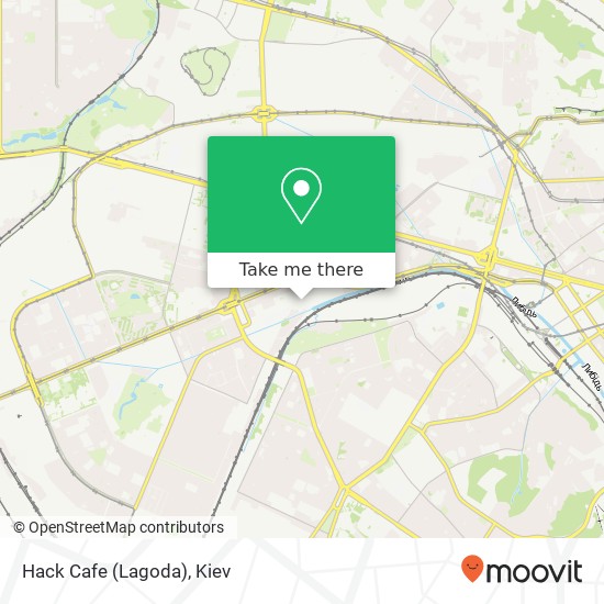 Hack Cafe (Lagoda) map