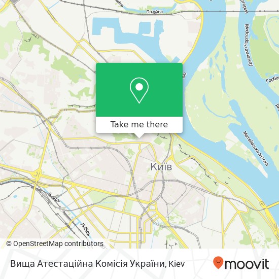 Вища Атестаційна Комісія України map