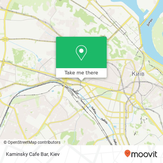 Kaminsky Cafe Bar map