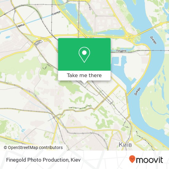 Finegold Photo Production map