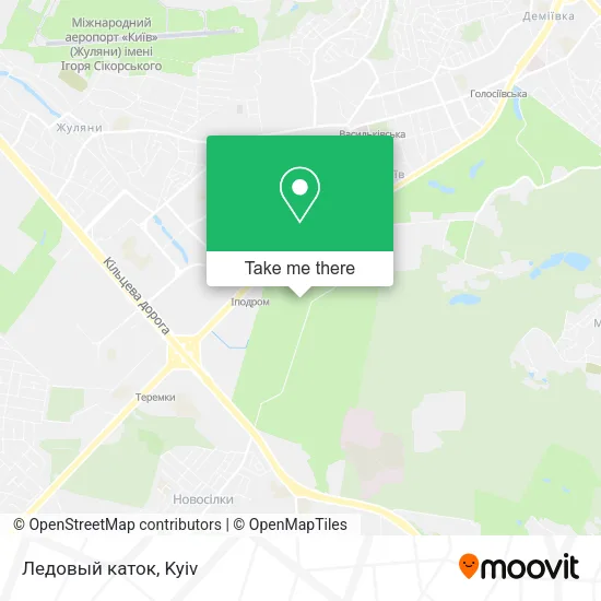 Карта Ледовый каток