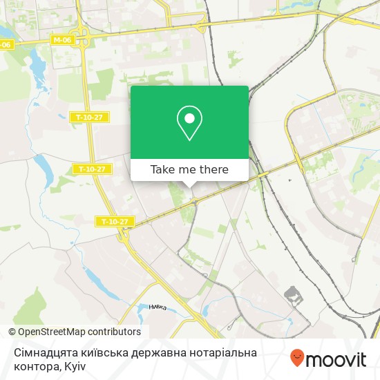 Сімнадцята київська державна нотаріальна контора map