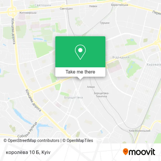 Карта королёва 10 Б