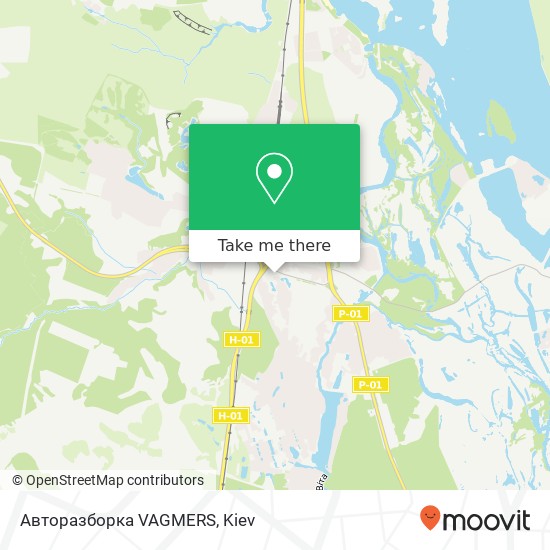 Авторазборка VAGMERS map