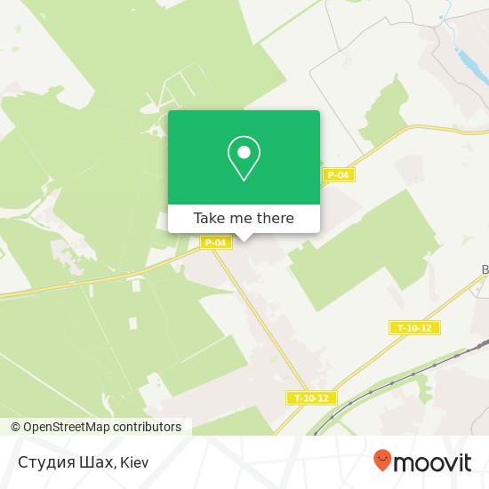 Студия Шах map