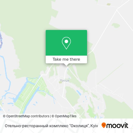 Карта Отельно-ресторанный комплекс "Околиця"