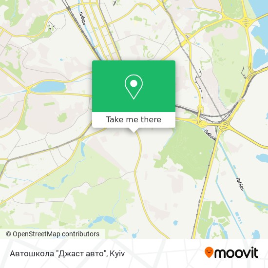 Автошкола "Джаст авто" map