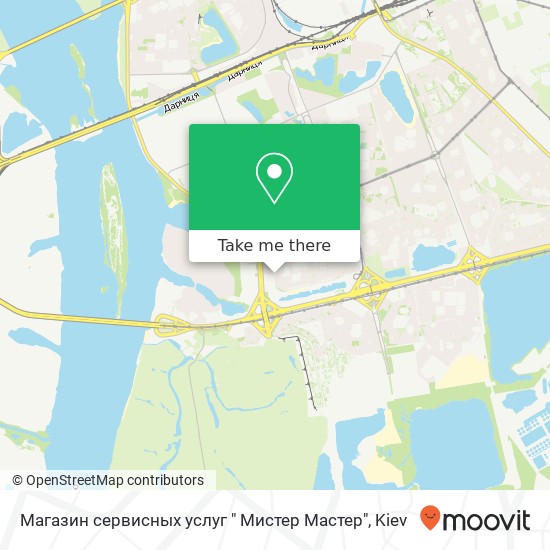 Магазин сервисных услуг " Мистер Мастер" map