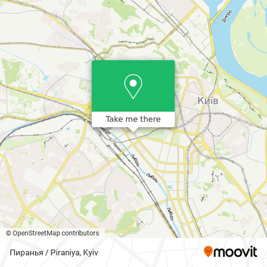 Пиранья / Piraniya map