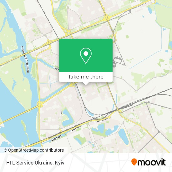 FTL Service Ukraine map