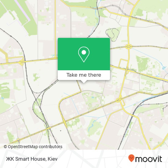 ЖК Smart House map