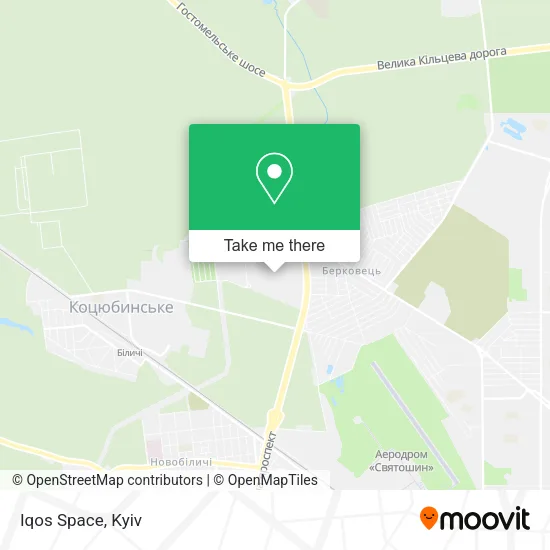 Iqos Space map