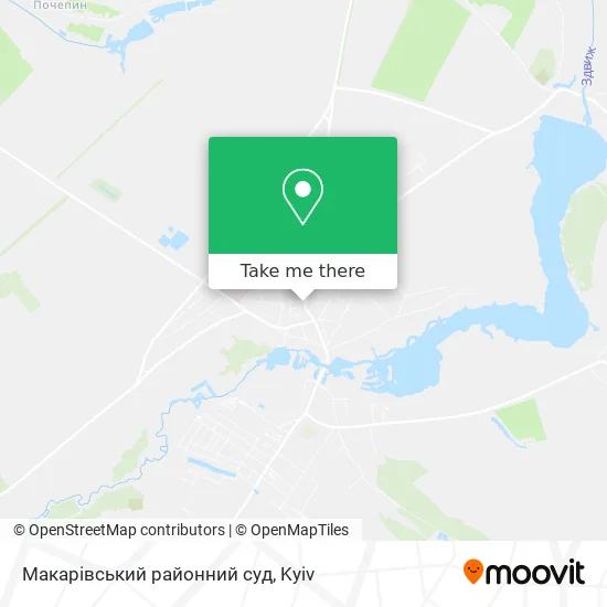 Макарівський районний суд map