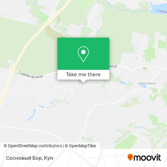 Сосновый Бор map