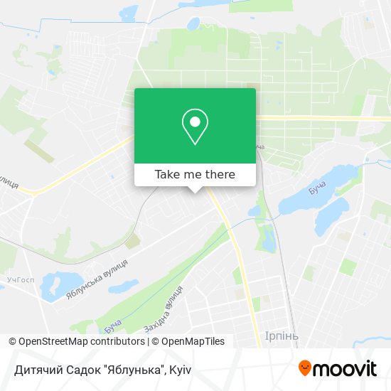 Дитячий Садок ''Яблунька'' map