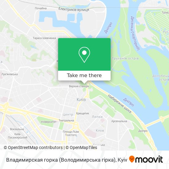 Владимирская горка (Володимирська гірка) map