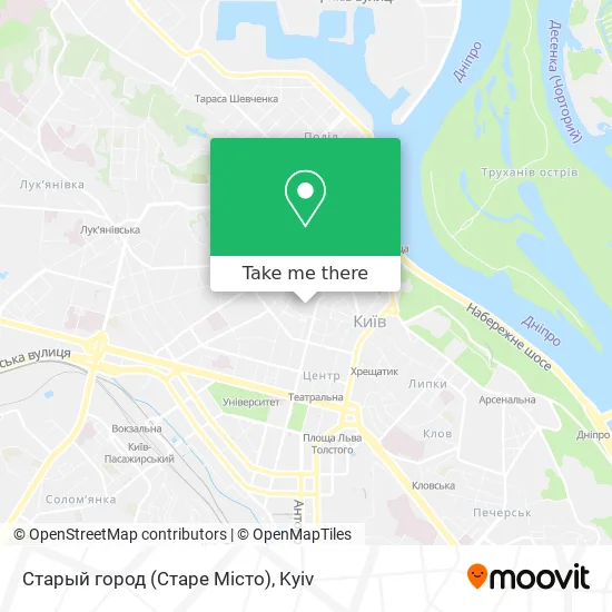 Старый город (Старе Місто) map