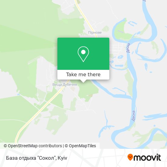 База отдыха "Сокол" map