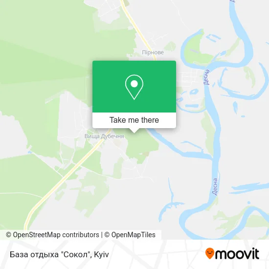 Карта База отдыха "Сокол"