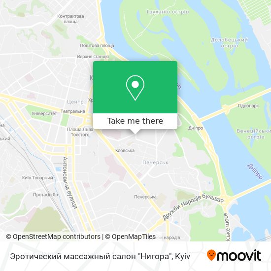 Эротический массажный салон "Нигора" map