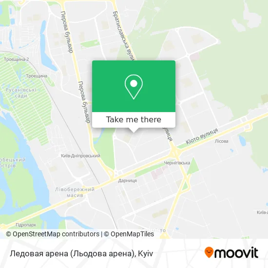 Ледовая арена (Льодова арена) map