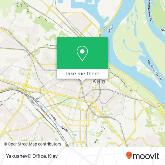 Yakushev© Office map