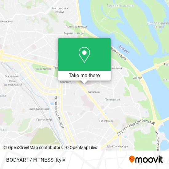 Карта BODYART / FITNESS