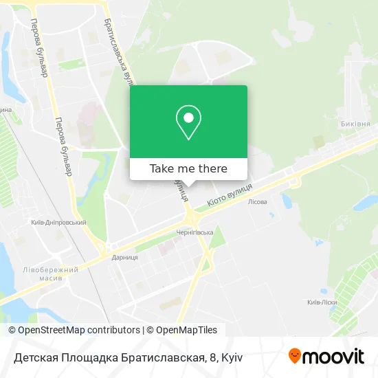 Детская Площадка Братиславская, 8 map