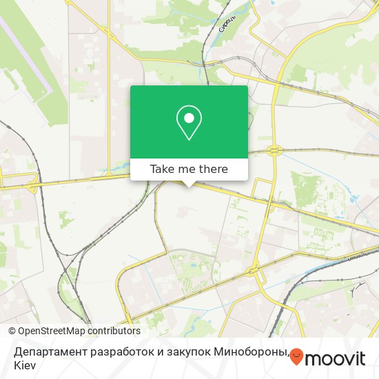 Департамент разработок и закупок Минобороны map