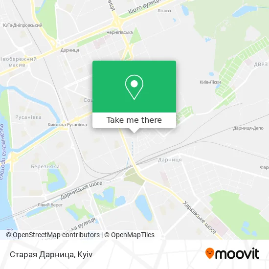 Старая Дарница map
