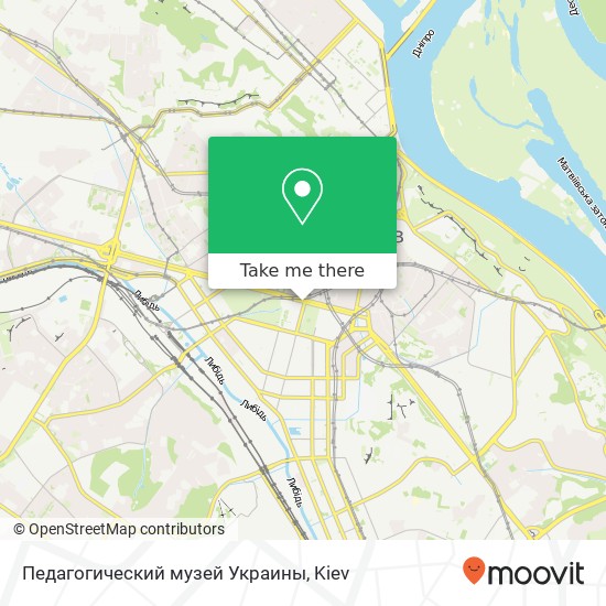 Педагогический музей Украины map