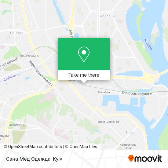 Сана Мед Одежда map