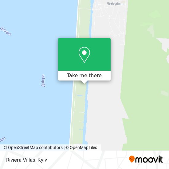 Riviera Villas map