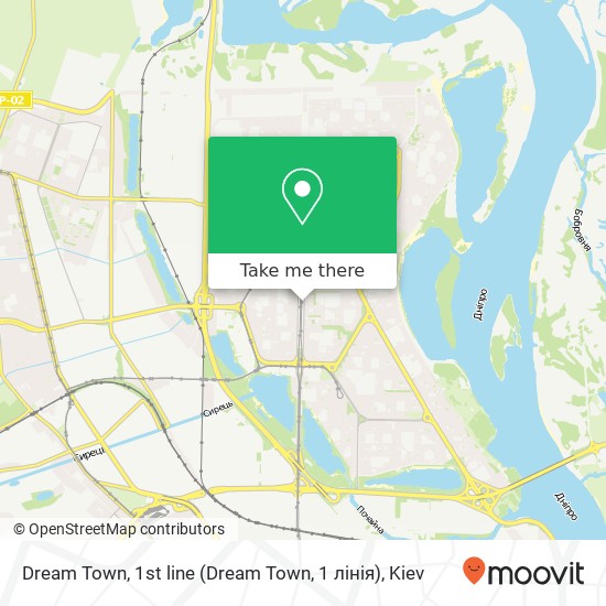 Dream Town, 1st line (Dream Town, 1 лінія) map