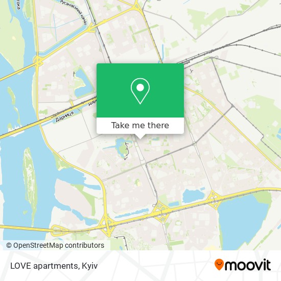 LOVE apartments map