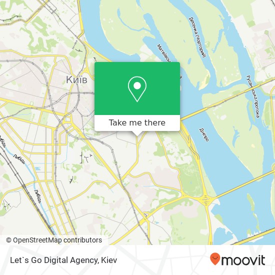 Let`s Go Digital Agency map