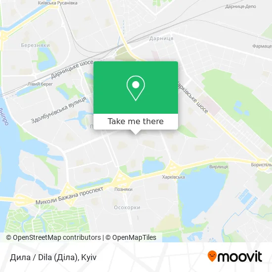 Дила / Dila (Діла) map